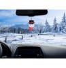Tenna Tops Frosty Snowman Car Antenna Topper / Auto Dashboard Accessory 